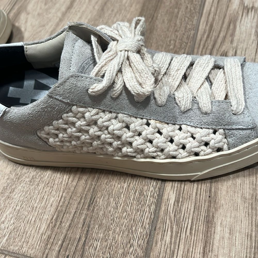 p448 Jack Woven Macrame Sneaker 38 - Picture 7 of 8
